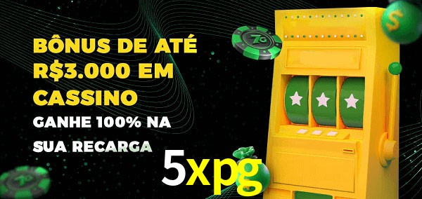 5xpg melhor bônus de depósito